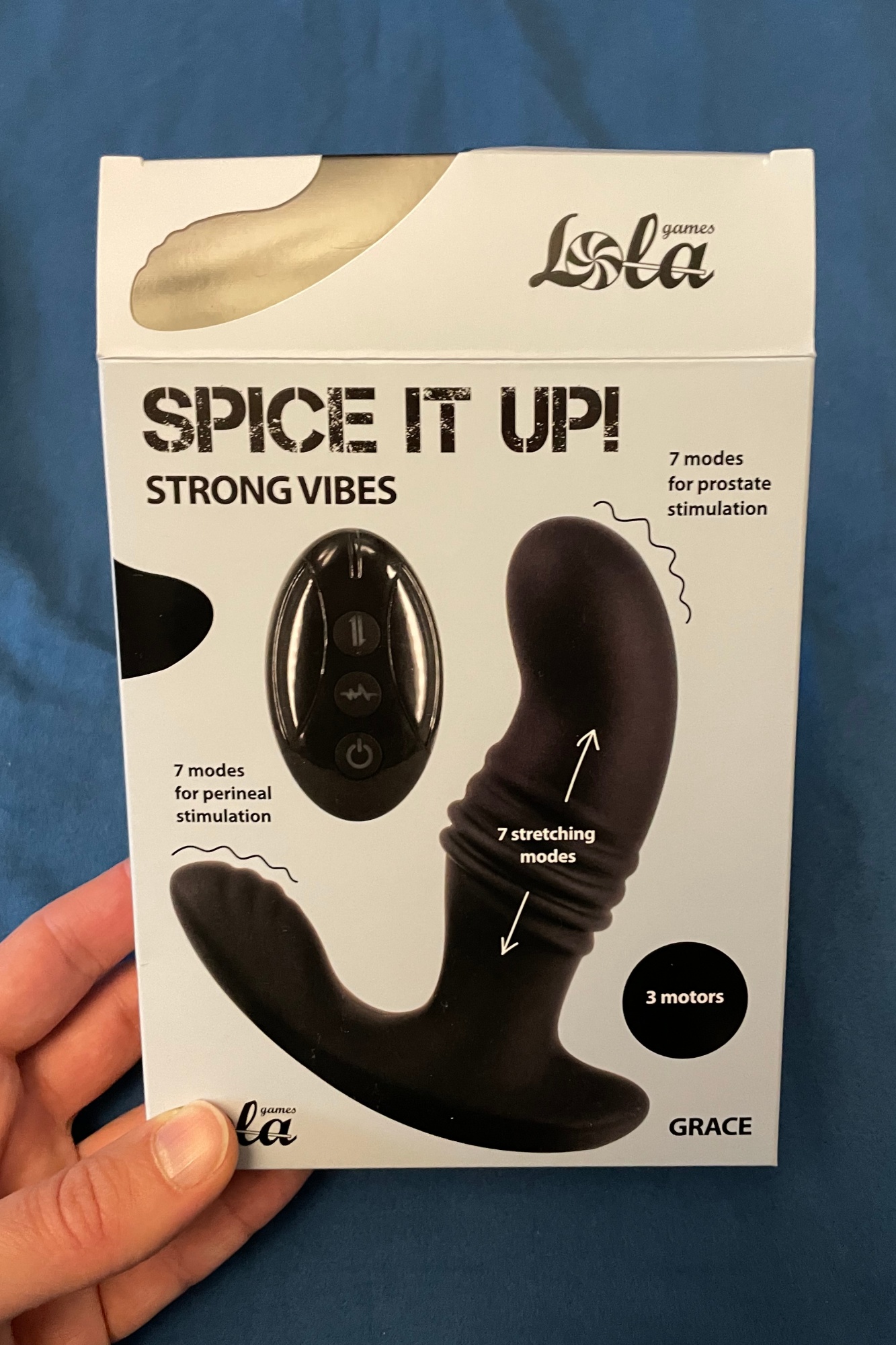 Vibrační stimulátor prostaty Lola Games Spice It Up Grace