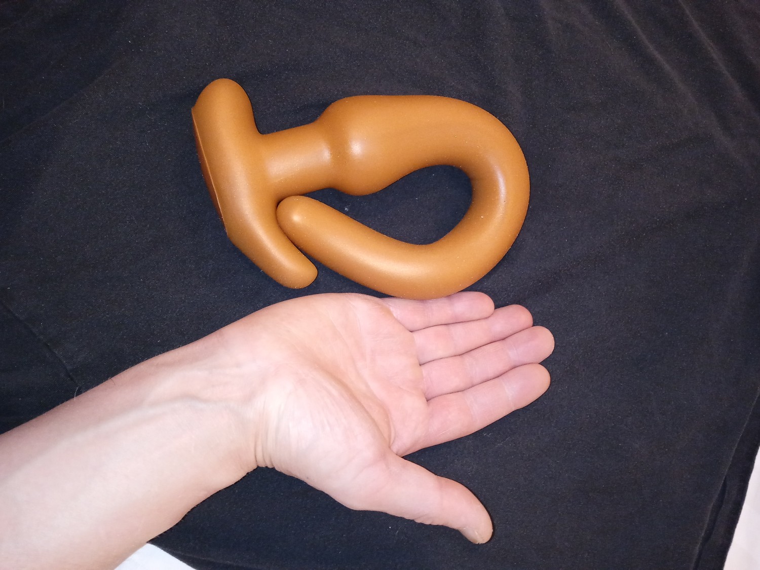 Anální dildo Wolf Khopesh Silicone M