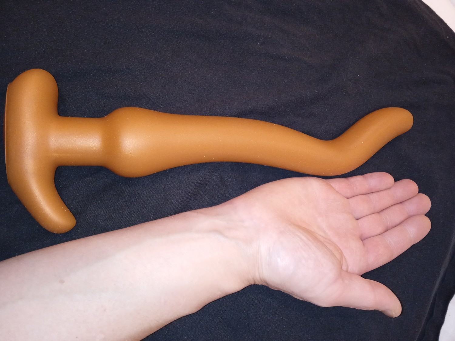 Anální dildo Wolf Khopesh Silicone M